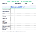 2 Easy Quarterly Progress Report Templates | Free Download in Quarterly Status Report Template