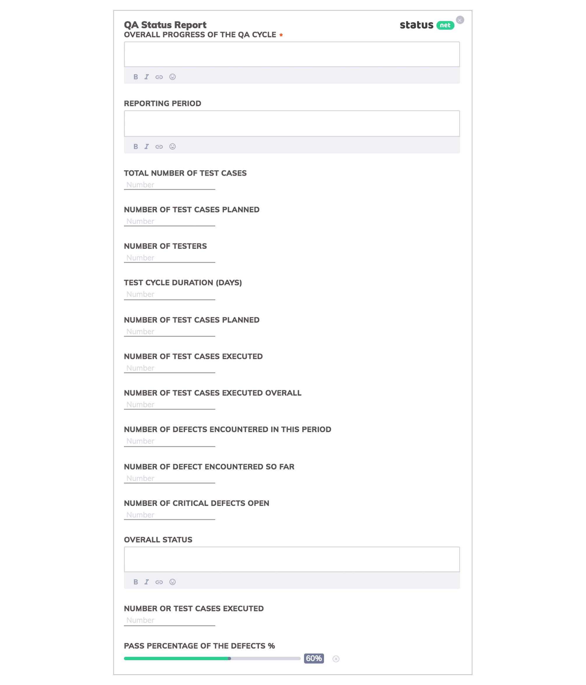 2 Remarkable Qa Daily Status Report Templates | Free Download Throughout Weekly Test Report Template