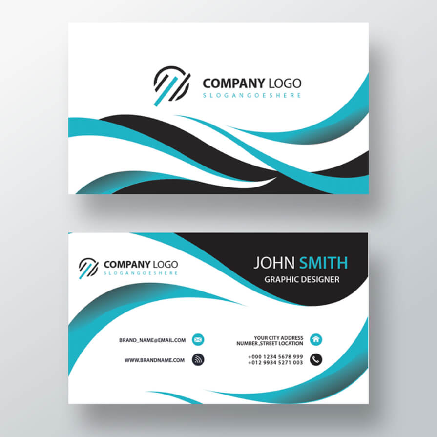 2 Sided Business Cards | Free Download – Graphicdownloader With 2 Sided Business Card Template Word