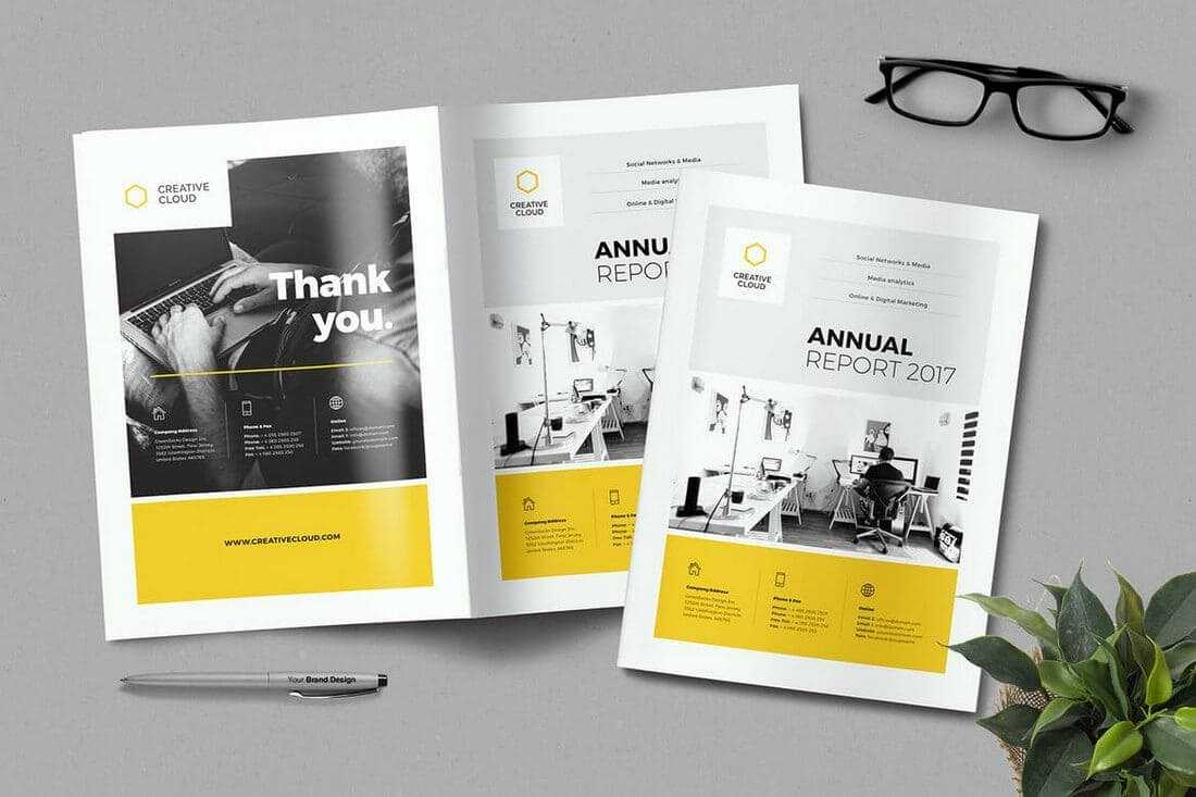 20+ Annual Report Templates (Word & Indesign) 2018 In Annual Report Word Template