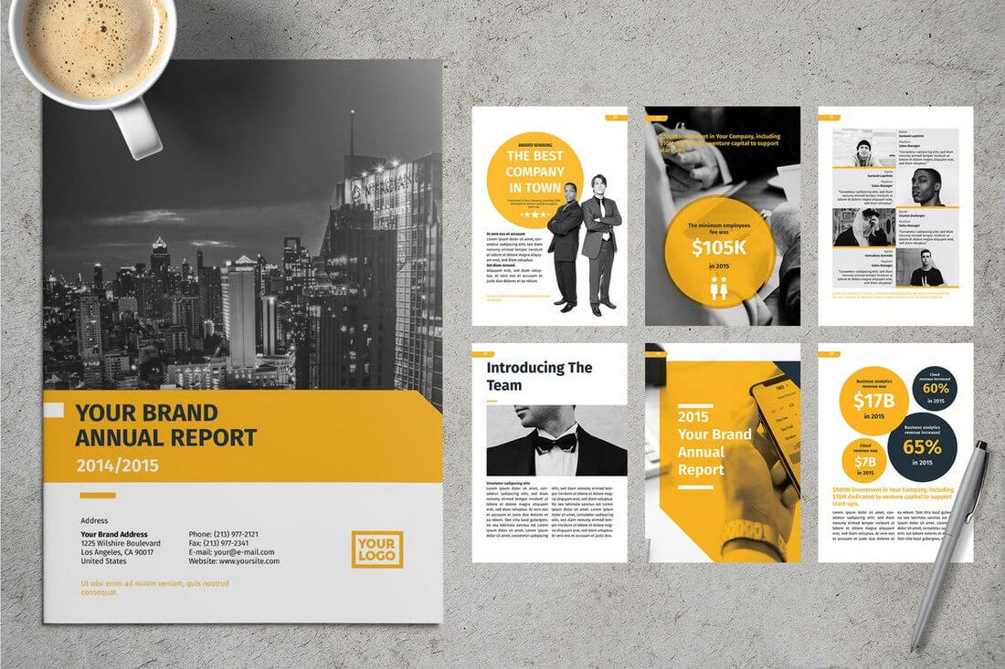 20+ Annual Report Templates (Word & Indesign) 2019 - Do A For Annual Report Template Word