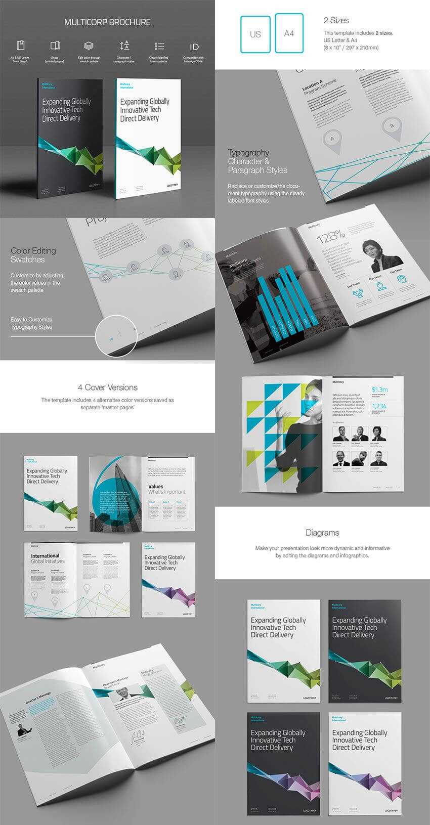 20 Best Indesign Brochure Templates – For Creative Business Inside Technical Brochure Template