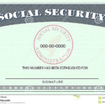 20+ Blank Social Security Card Template Pertaining To Social Security Card Template Download