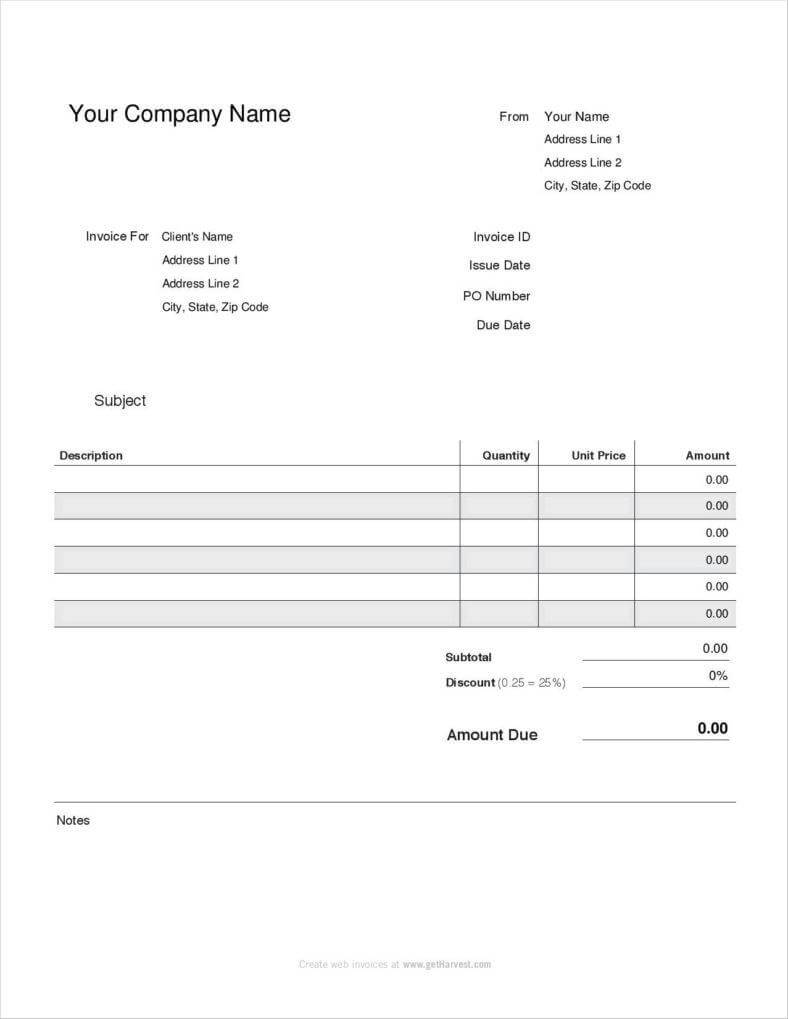 20+ Free Pay Stub Templates – Free Pdf, Doc, Xls Format In Blank Pay Stub Template Word