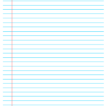 20+ Free Printable Blank Lined Paper Template In Pdf & Word Inside Microsoft Word Lined Paper Template