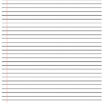 20+ Free Printable Blank Lined Paper Template In Pdf & Word Regarding Ruled Paper Template Word