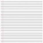 20+ Free Printable Blank Lined Paper Template In Pdf & Word With Ruled Paper Word Template