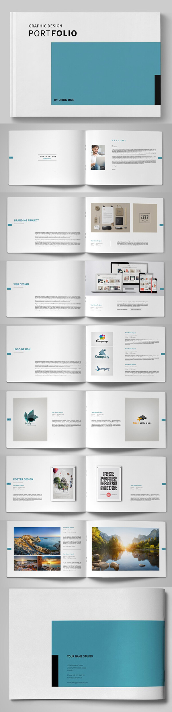 20 New Professional Catalog Brochure Templates | Design Intended For Product Brochure Template Free