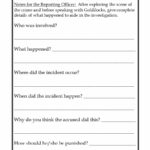 20+ Police Report Template &amp; Examples [Fake / Real] ᐅ pertaining to Crime Scene Report Template