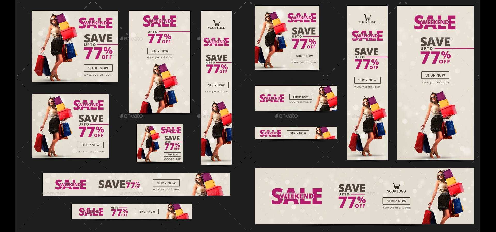 20 + Printable Product Sale Banners - Psd, Ai, Eps Vector with Product Banner Template