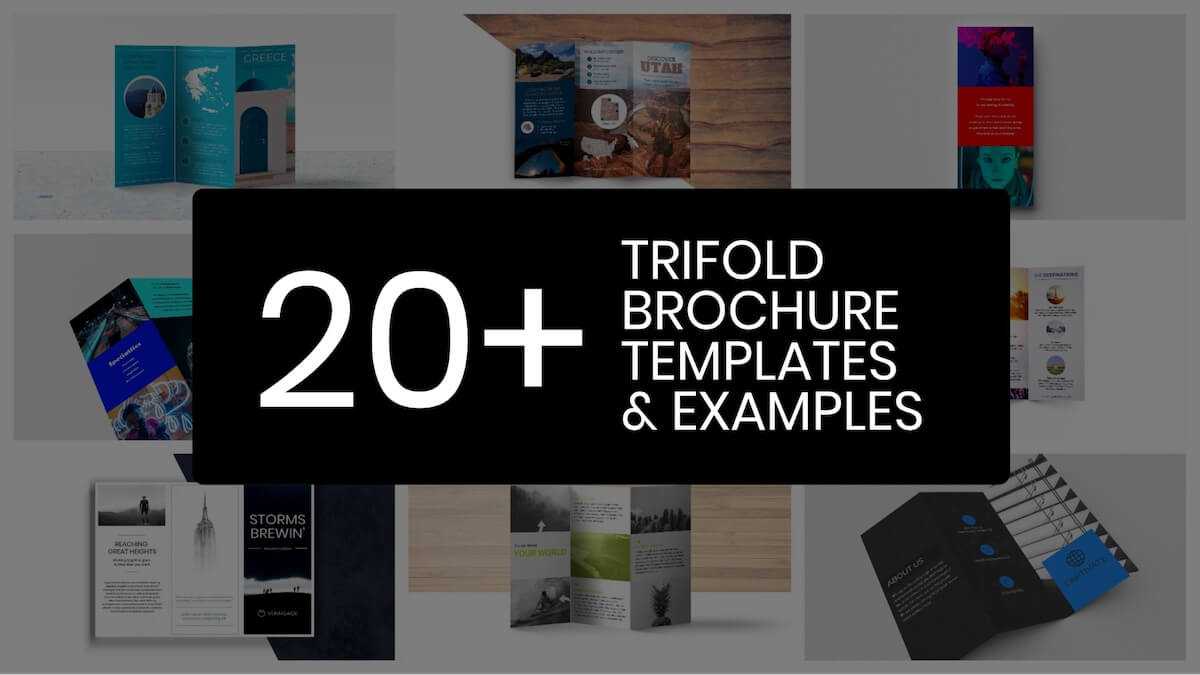 20+ Professional Trifold Brochure Templates, Tips & Examples For Free Three Fold Brochure Template