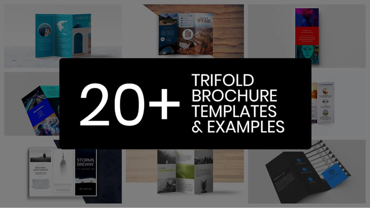 20+ Professional Trifold Brochure Templates, Tips & Examples Intended For Professional Brochure Design Templates