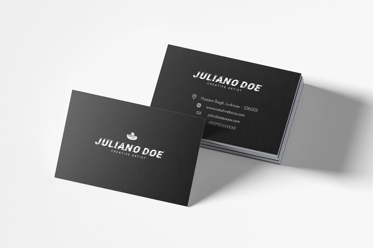 200 Free Business Cards Psd Templates – Creativetacos For Creative Business Card Templates Psd