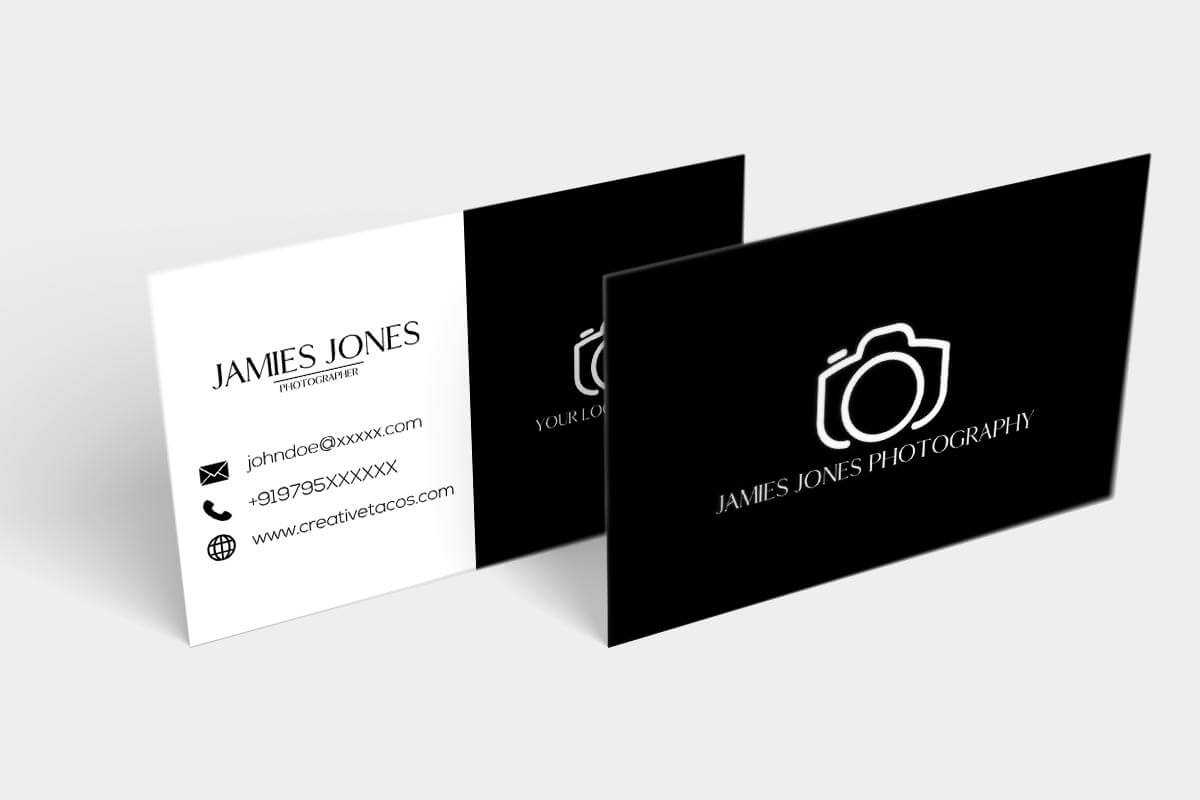 200 Free Business Cards Psd Templates – Creativetacos For Free Business Card Templates For Photographers