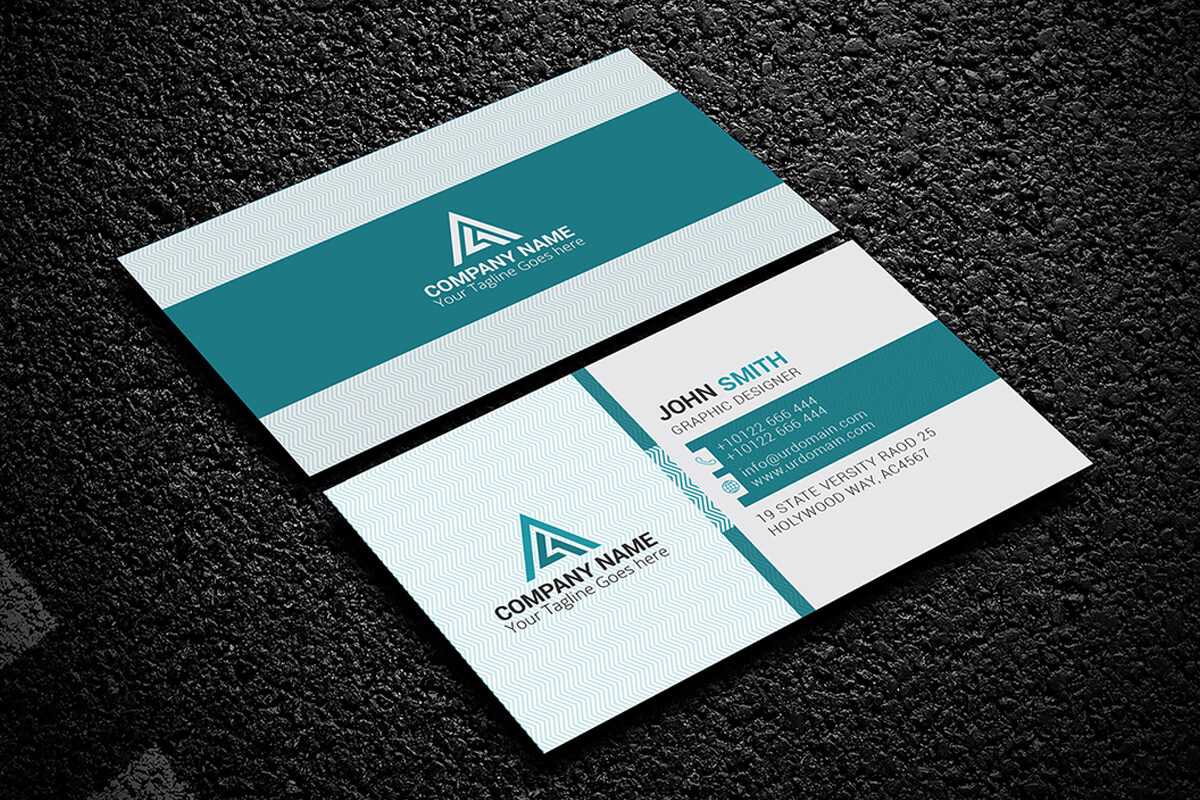 200 Free Business Cards Psd Templates – Creativetacos For Name Card Design Template Psd