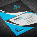 200 Free Business Cards Psd Templates – Creativetacos In Calling Card Template Psd