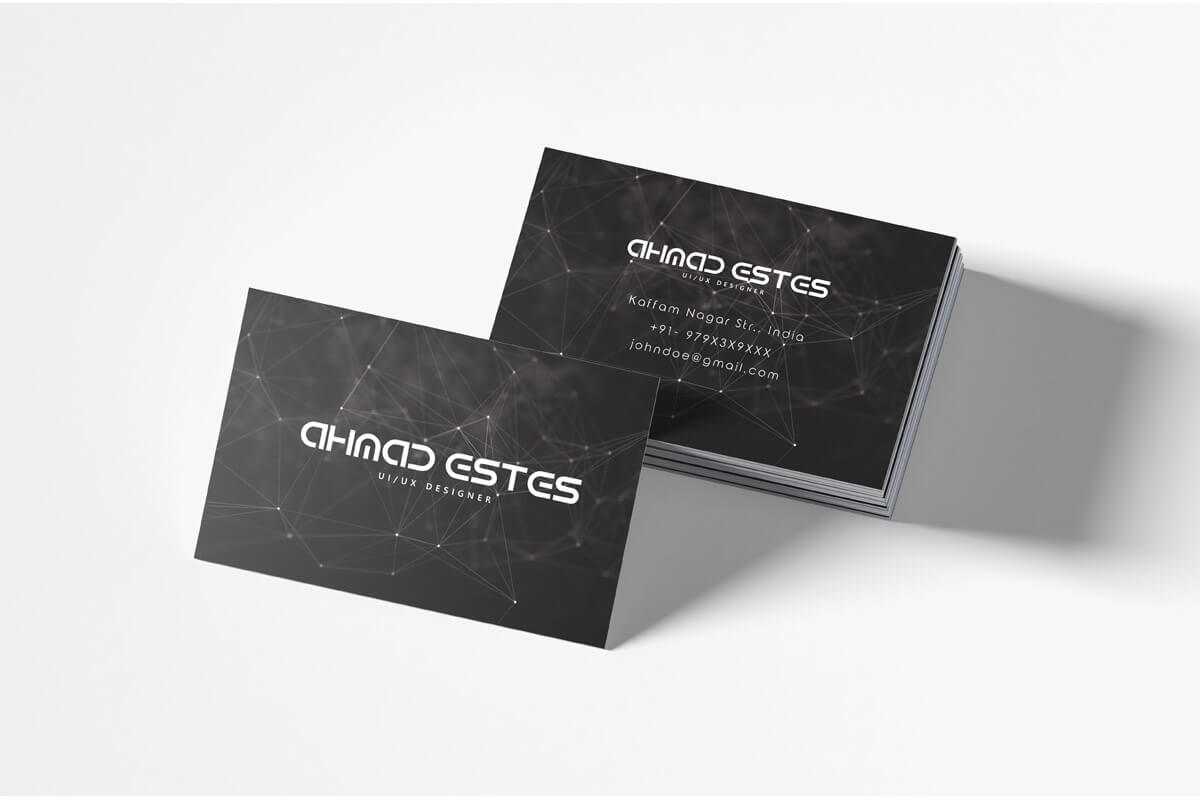 200 Free Business Cards Psd Templates – Creativetacos With Regard To Calling Card Template Psd