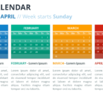 2019 Calendar Powerpoint Templates With Microsoft Powerpoint Calendar Template