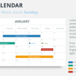 2019 Calendar Powerpoint Templates With Regard To Microsoft Powerpoint Calendar Template