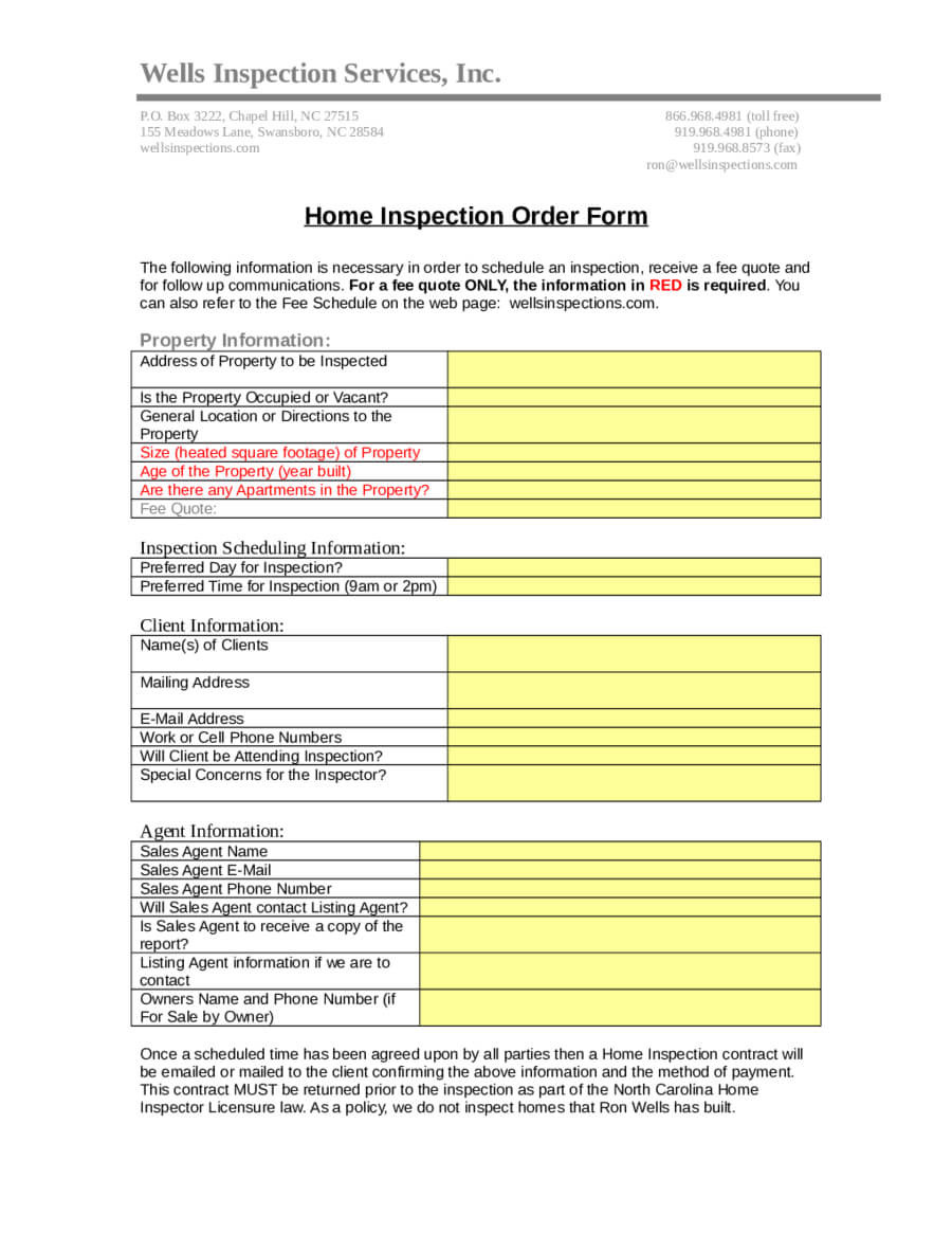 2019 Home Inspection Report – Fillable, Printable Pdf Throughout Home Inspection Report Template Pdf