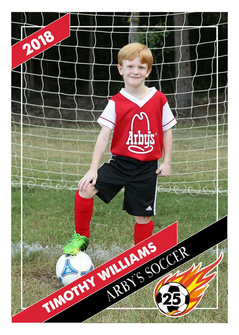 2019 Soccer Card Template. Perfect For Trading Cards For Your Team. For Use  In Photoshop. Easily Change Colors And Wording. Inside Soccer Trading Card Template