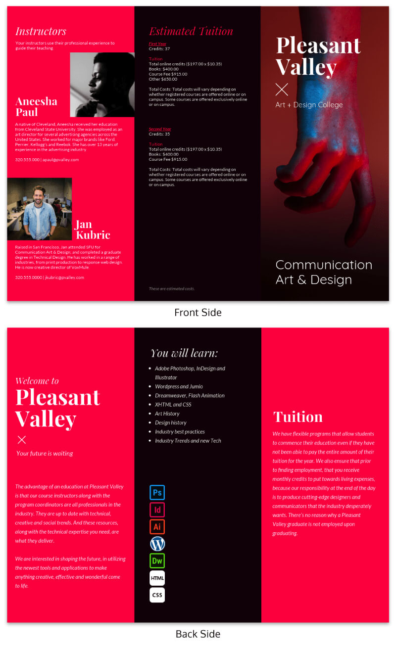 21 Brochure Templates And Design Tips To Inform Your Regarding Good Brochure Templates