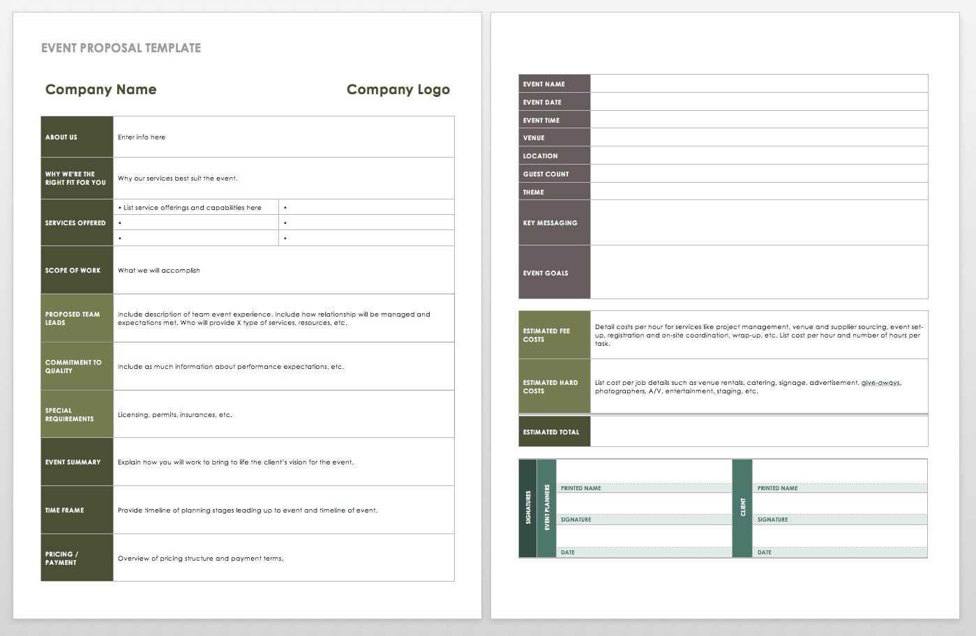 21 Free Event Planning Templates | Smartsheet Within Wrap Up Report Template