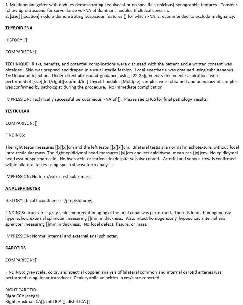 22 Images Of Mri Report Template Spinal Metastasis | Zeept With Carotid Ultrasound Report Template