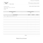 23 Editable Bank Statement Templates [Free] ᐅ Template Lab with Blank Bank Statement Template Download