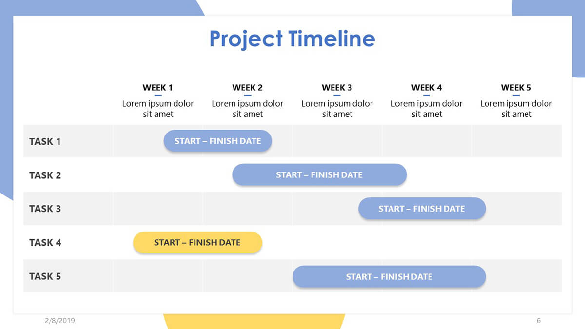 23+ Project Timeline Template Free Download – Word, Excel Inside Project Schedule Template Powerpoint