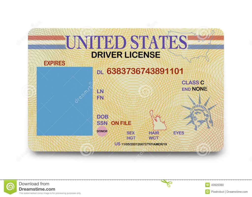drivers license blank templates drivers license blank templates