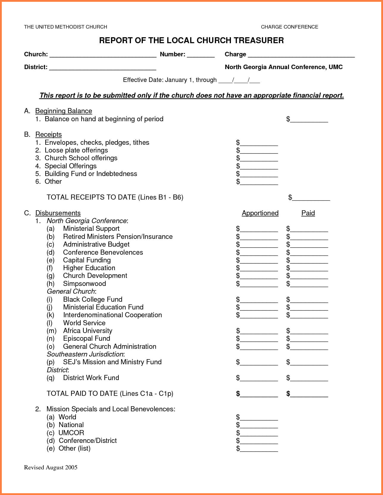 Treasurer Report Template Atlantaauctionco treasurer-report-template-atlantaauctionco