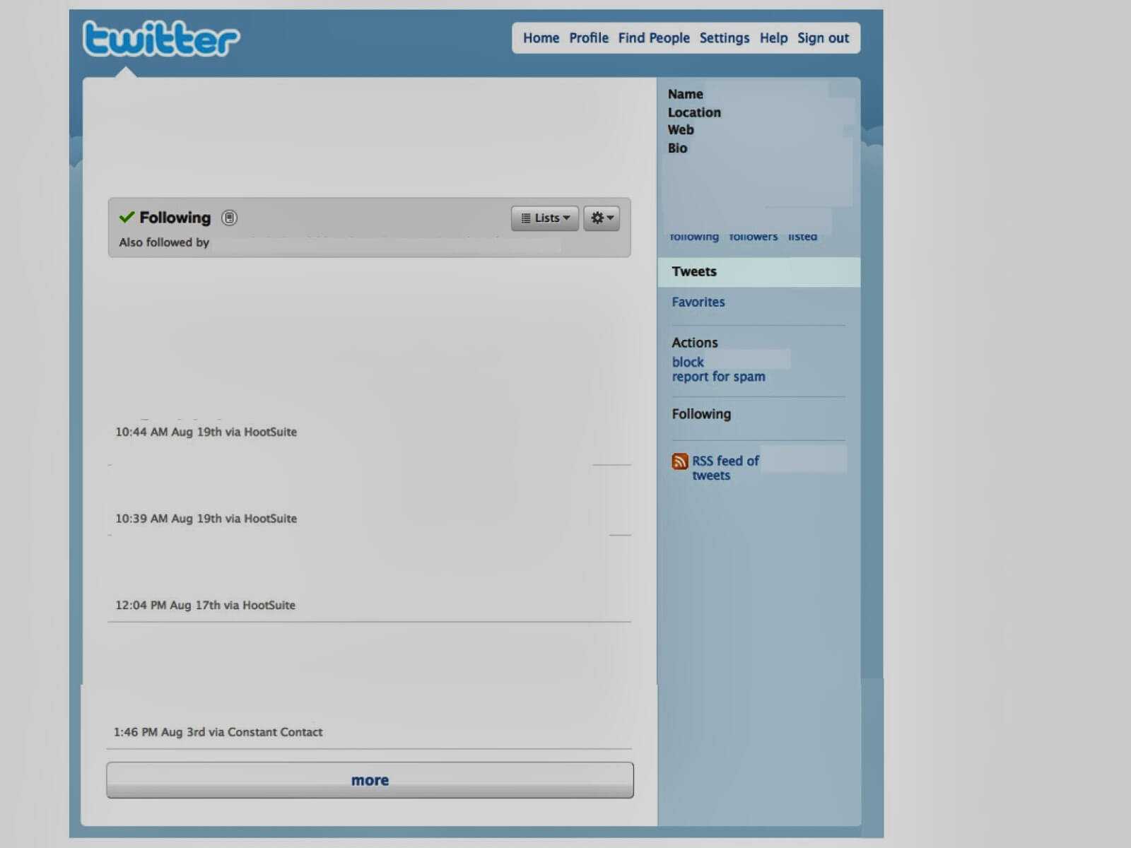 24 Images Of Twitter Conversation Template | Unemeuf Regarding Blank Twitter Profile Template