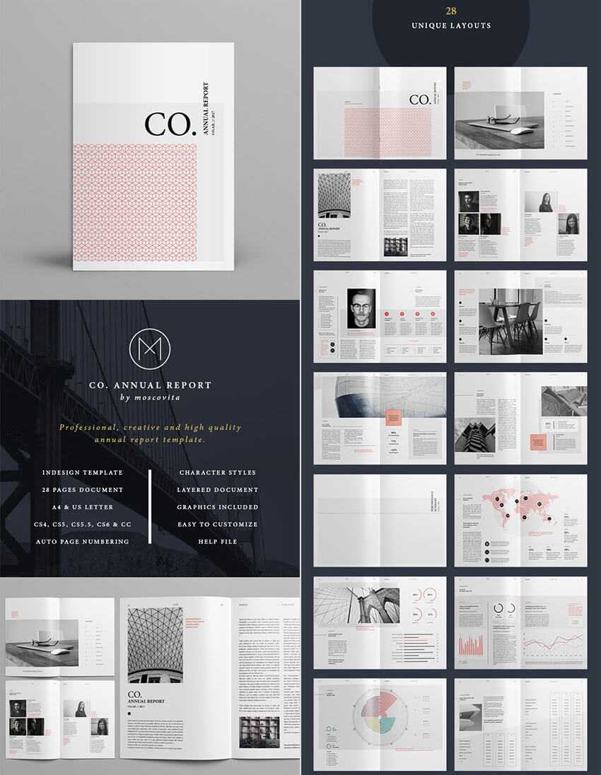 25+ Annual Report Templates – With Awesome Indesign Layouts Inside Free Annual Report Template Indesign