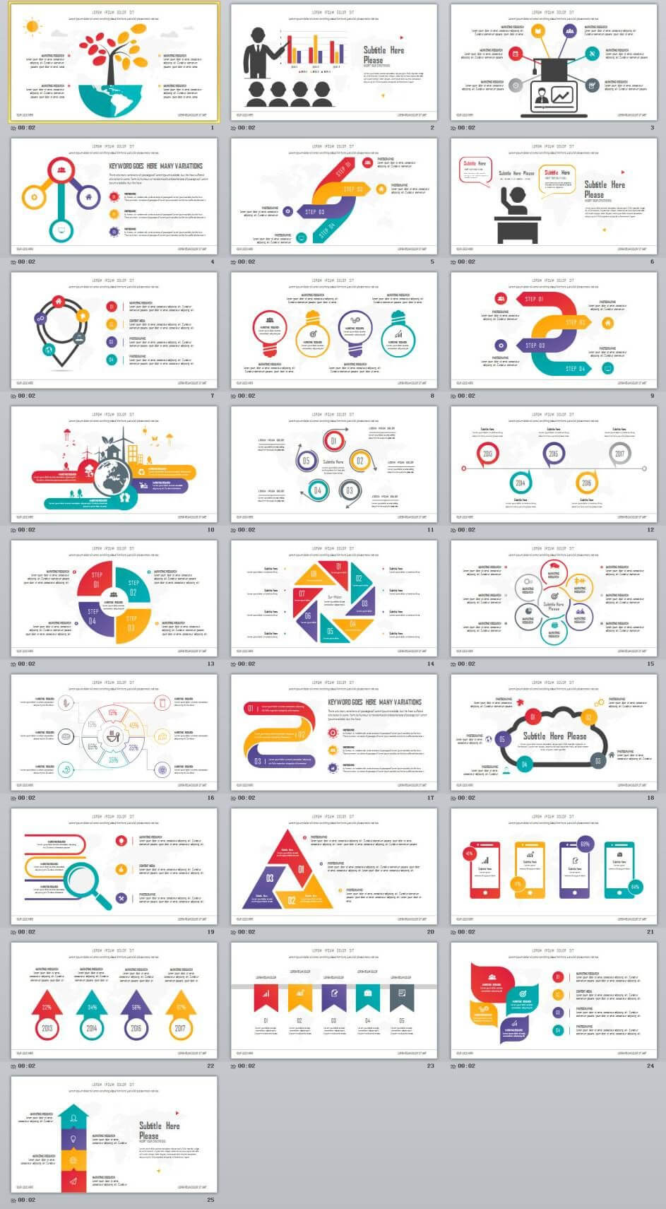 25+ Best Infographic Design Powerpoint Templates Throughout Powerpoint Calendar Template 2015