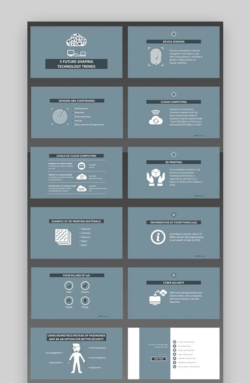 25 Best Science & Technology Powerpoint Templates With High In High Tech Powerpoint Template