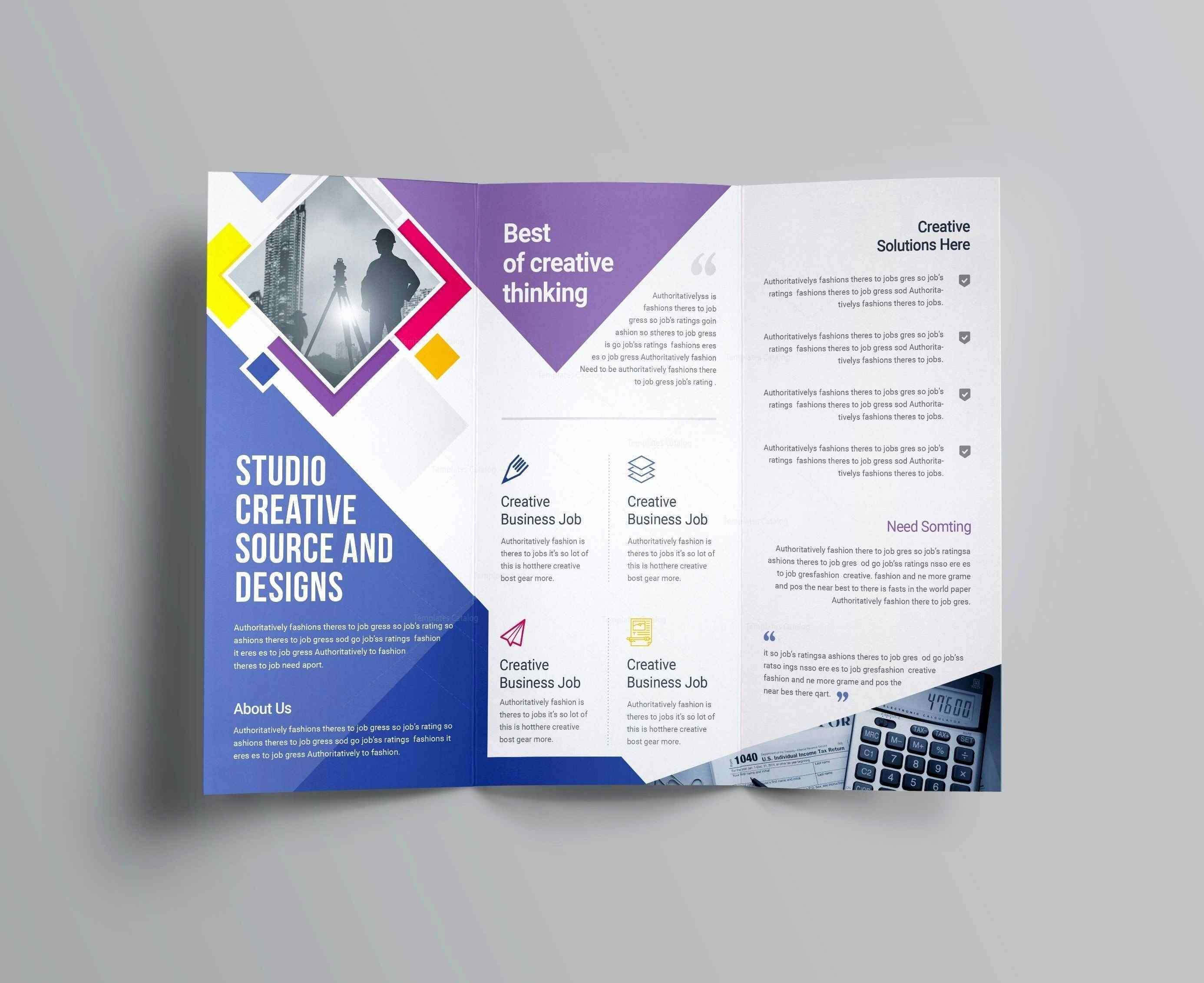 25 Business Brochure Template – Supplychainmeeting Regarding Free Brochure Templates For Word 2010