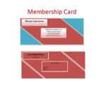 25 Cool Membership Card Templates & Designs (Ms Word) ᐅ Intended For Template For Membership Cards