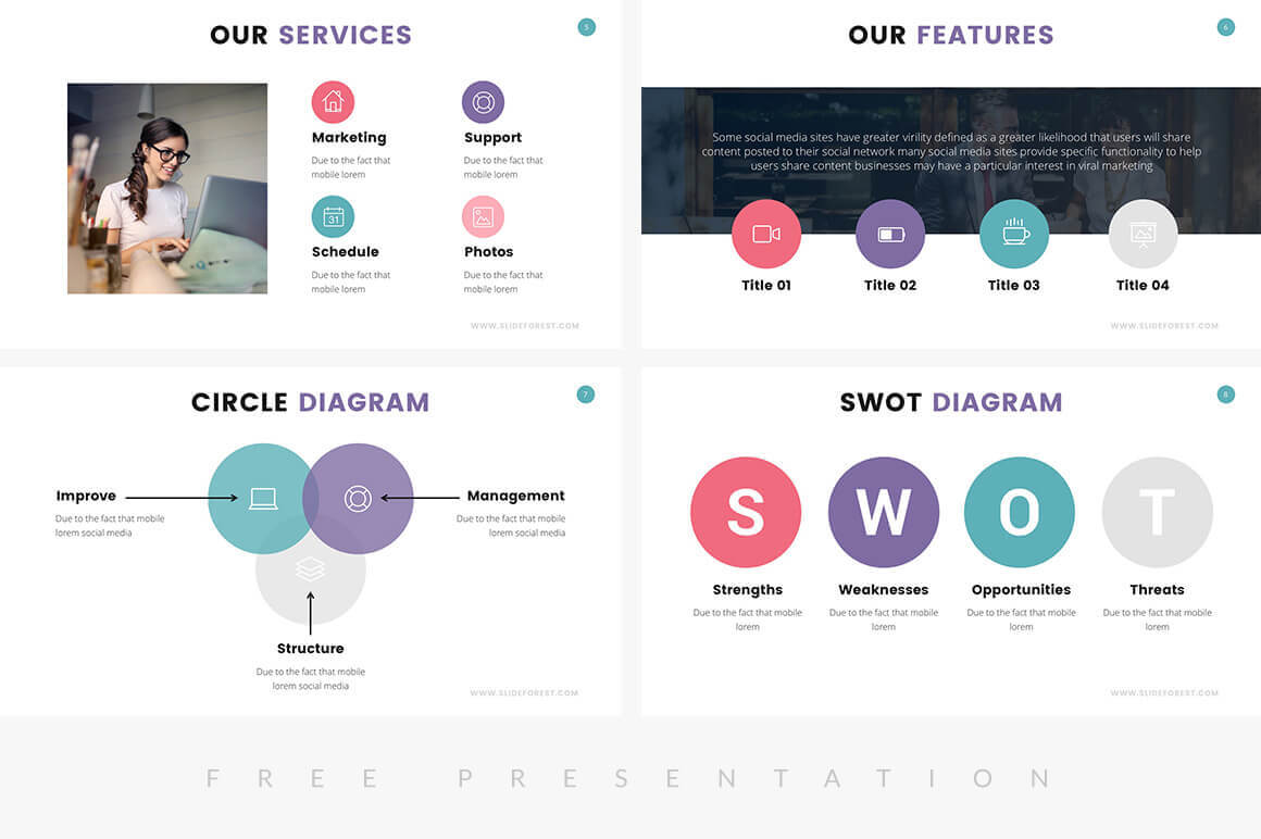 25+ Free Company Profile Powerpoint Templates For Presentations With Biography Powerpoint Template