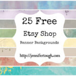 25 Free Etsy Banner Backgrounds! | Business Stuff | Etsy pertaining to Free Etsy Banner Template