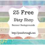 25 Free Etsy Banner Backgrounds! | Business Stuff | Etsy pertaining to Free Etsy Banner Template