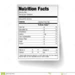 25 Images Of Empty Nutrition Label Template | Vanscapital Within Blank Food Label Template