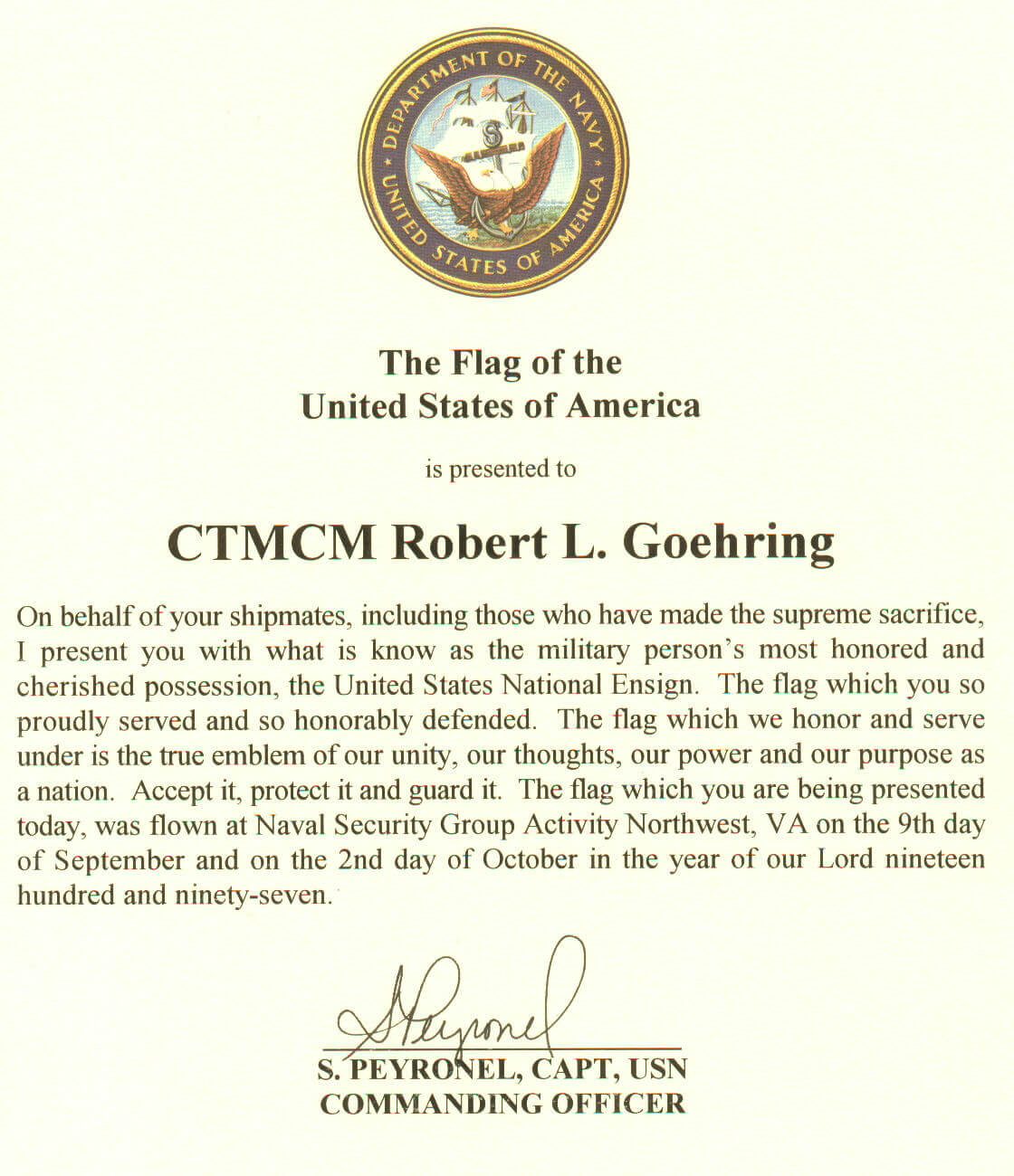 25 Images Of Military Retirement Flag Certificate Template Regarding Retirement Certificate Template