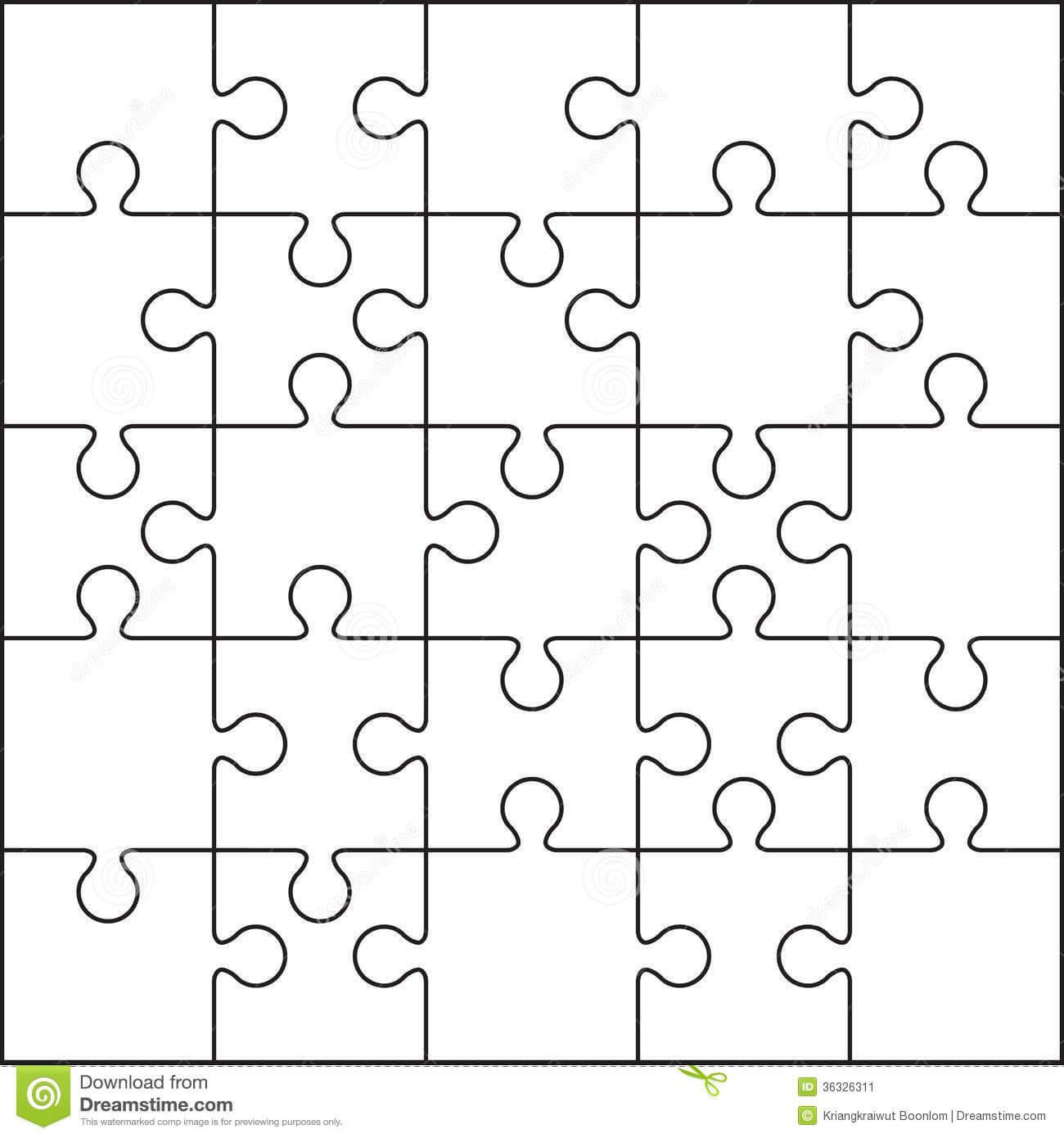 25 Jigsaw Puzzle Blank Template – Download From Over 66 Within Blank Jigsaw Piece Template