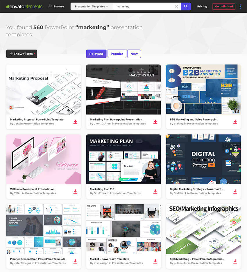 25 Marketing Powerpoint Templates: Best Ppts To Present Your Within What Is Template In Powerpoint