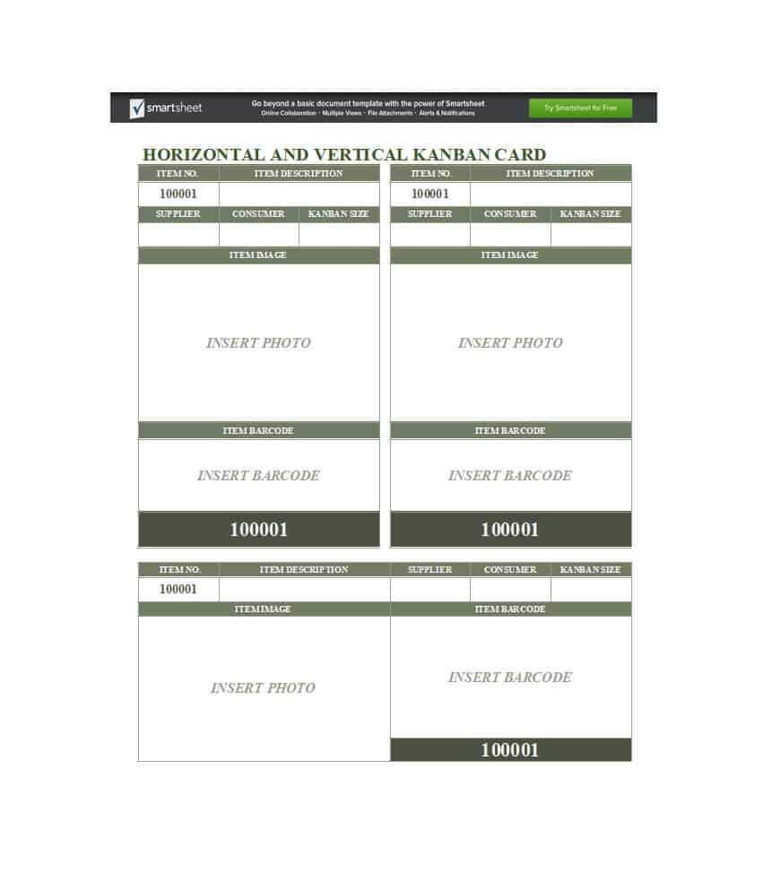 25 Printable Kanban Card Templates (& How To Use Them) ᐅ Inside Kanban Card Template