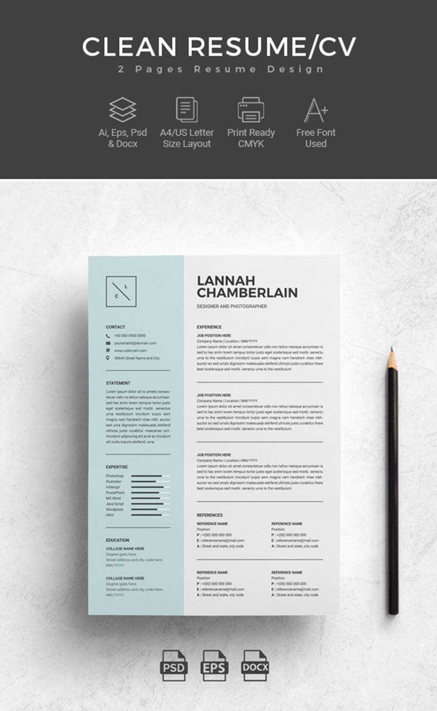 25+ Professional Ms Word Resume Templates With Simple With Microsoft Word Resumes Templates