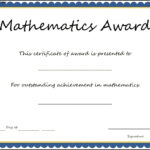 26 Images Of Calculus Certificate Template Free | Unemeuf Intended For Math Certificate Template