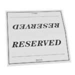 27 Images Of College Table Signs Template | Masorler With Reserved Cards For Tables Templates