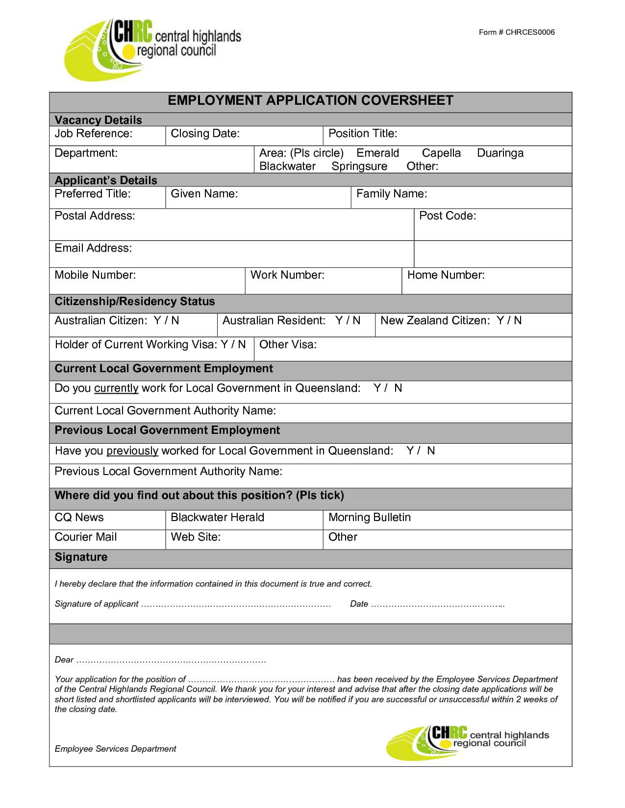 27 Images Of Employment Application Form Template Word For Employment Application Template Microsoft Word